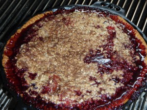 Mixed Berry Cobbler with a Crisp Topping