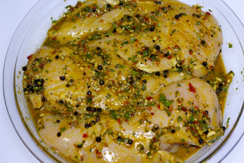 Grilled Thai Garlic Chicken Recipe