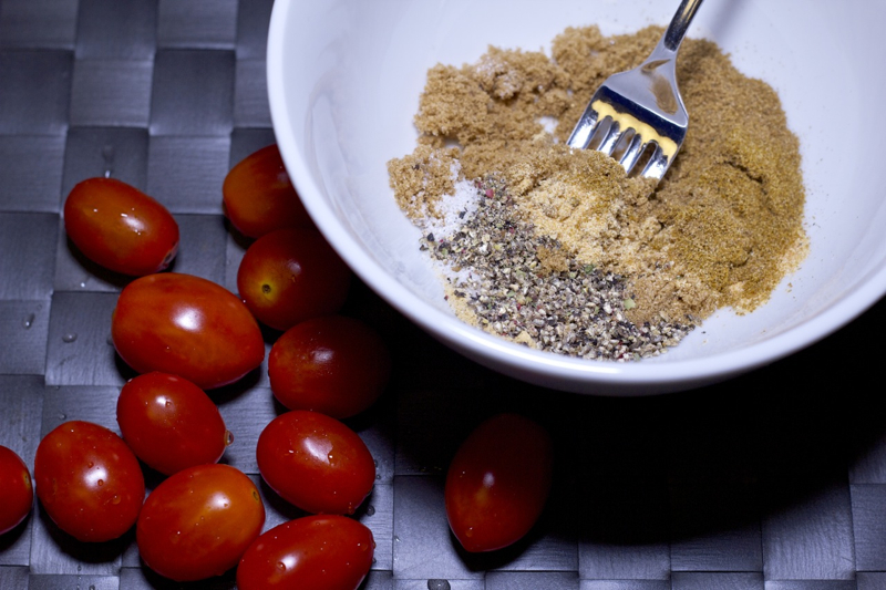 Spice-Rub for Pork with Tomatoes Recipe