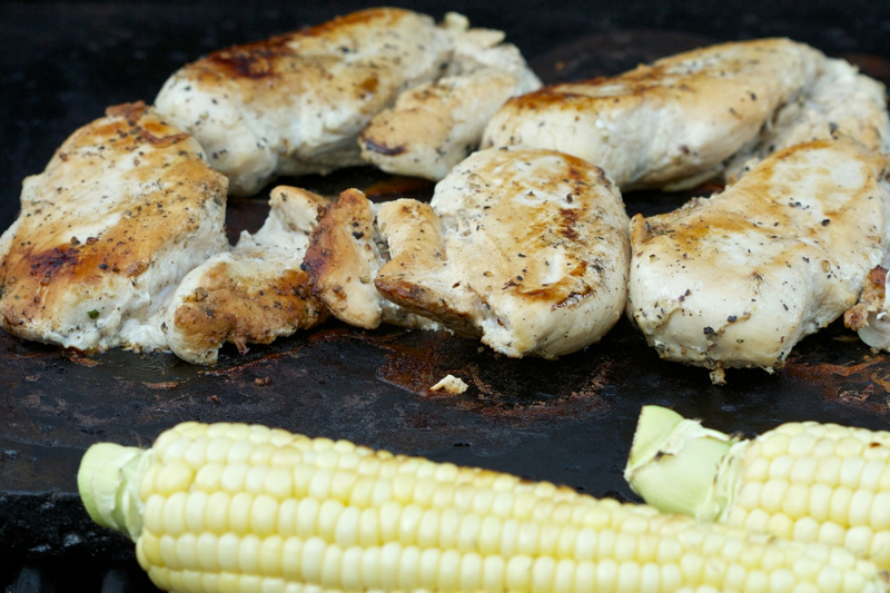 Mesquite-Grilled Chicken on the Island Grillstone