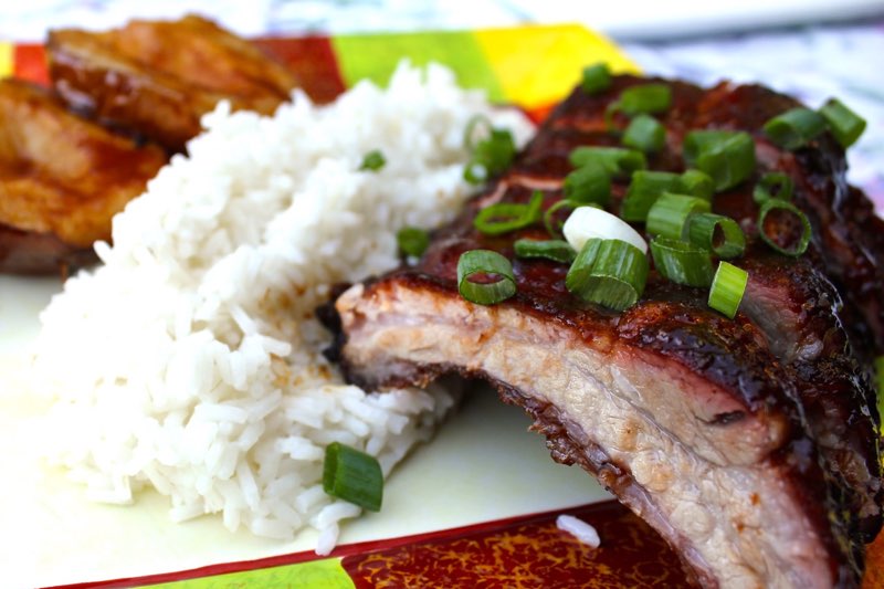 Asian Inspired BBQ Baby Back Ribs | Cooking-Outdoors.com | Gary House