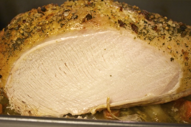 Roasted Turkey Breast in the Camp Chef Camp Oven