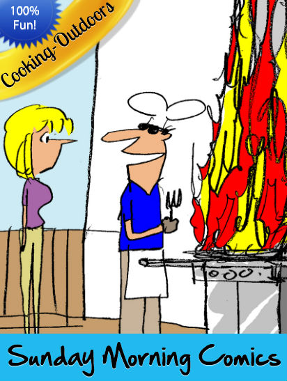 Cooking Outdoors Sunday Morning Comics eBook has been released!