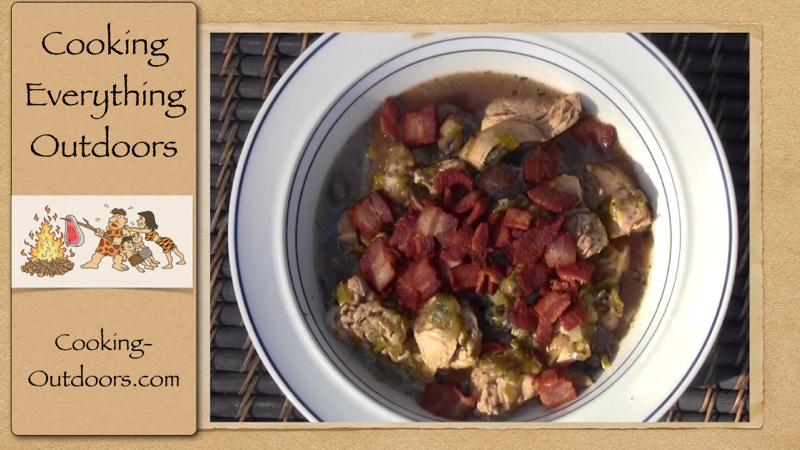 Dutch oven Chicken Stew with Mushrooms and Ale Recipe Video