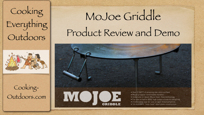 Mojoe Griddle Cooking on a Propane Stove — Mojoe Outfitters