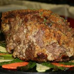 Panko Crusted Beef Rib Roast