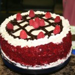 Red Velvet Fudge Cake