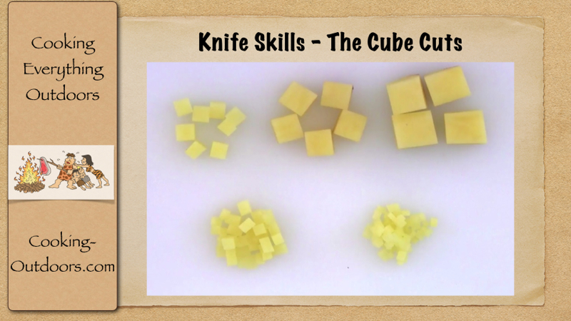 Knife Skills – The Cube Cuts