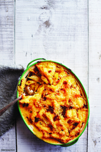 Garganelli Mac and Cheese with Roasted Jalapenos and Bacon | Cabot Creamery Cookbook