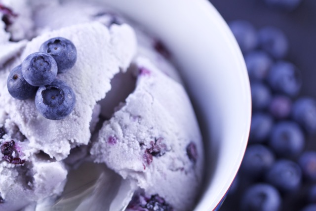 Homemade Blueberry Ice Cream | Cooking-Outdoors.com | Gary House