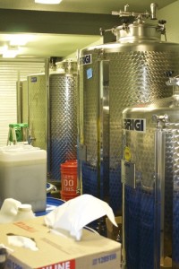Il Fiorello Olive Oil Storage Tanks | Traveling4Food | Gary House