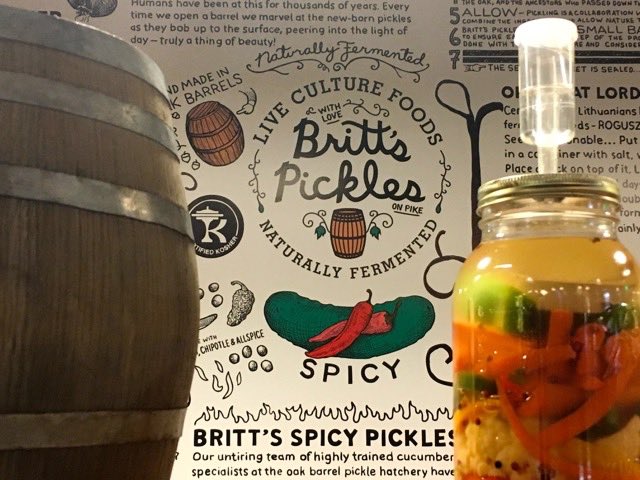 Britt's Pickles | Traveling 4 Food | Gary House