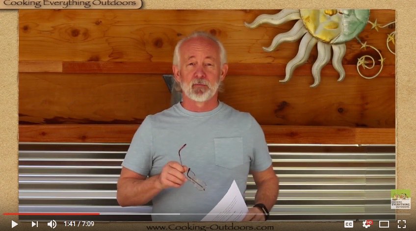 Cooking Outdoors Q & A with Gary – September 22,  2016