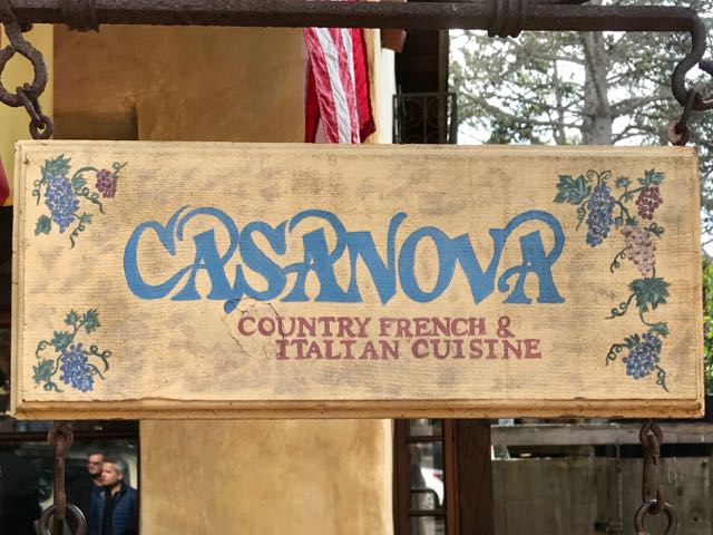 Casanova restaurant Carmel | NevertoOldtoTravel.com | Gary House