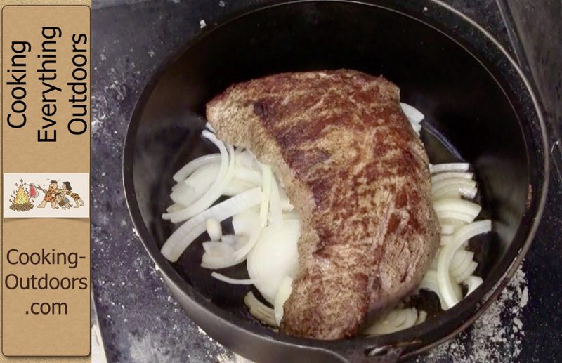 How to Cook Dutch oven Tri-Tip | Cooking-Outdoors.com | Gary House