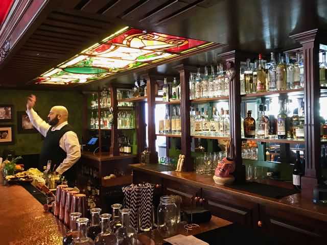 Mezcal bar at Cultura restaurant | NevertoOldtoTravel.com | Gary House