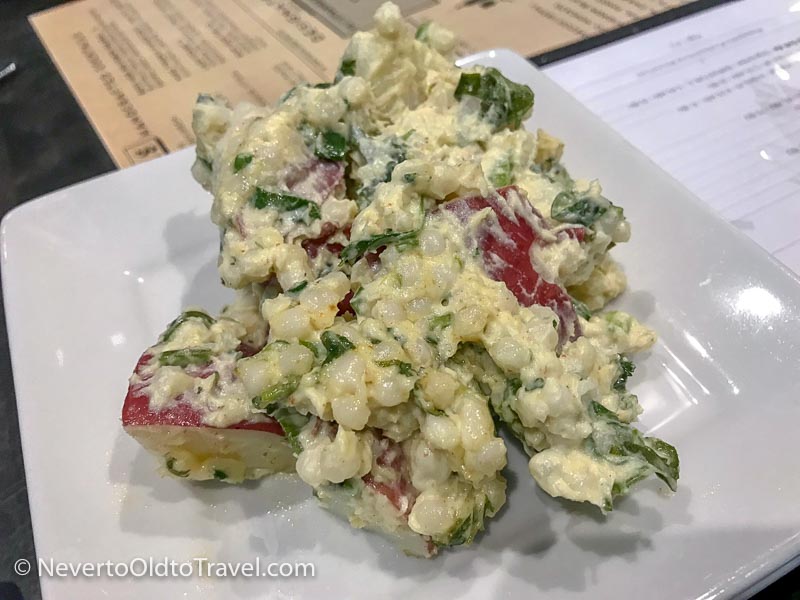 Potato Salad - Fort Wayne Food Tours - 2018 | Traveling4Food.com | Gary House
